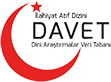 DAVET - Dini Araştırmalar Veri Tabanı